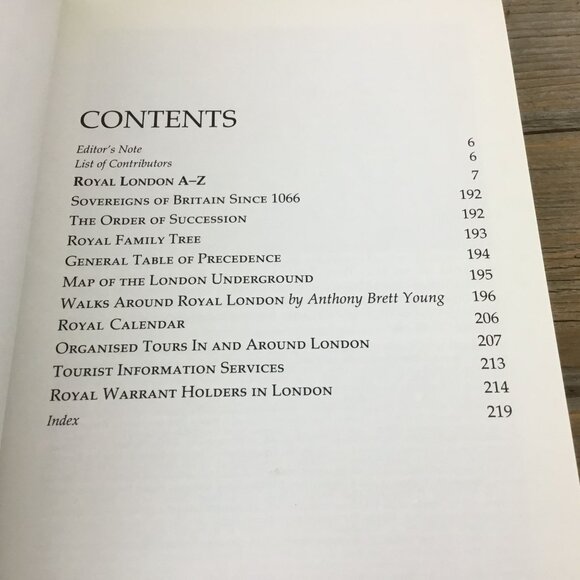 A Guide To Royal London By Christopher Hibbert Paperback 1987 Macmillan 8.25" x - Picture 6 of 9